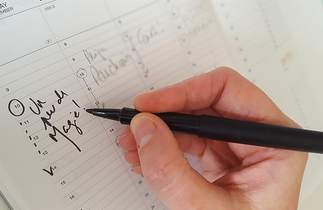 training schedule